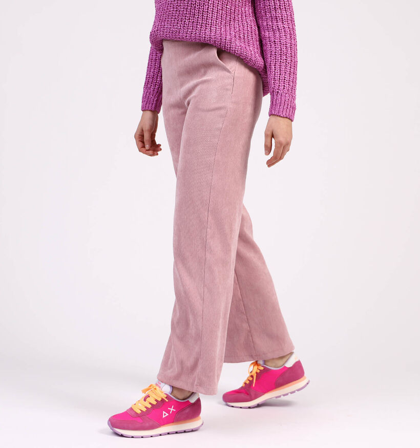 Dolce C. Corduroy Roze Broek (315034)