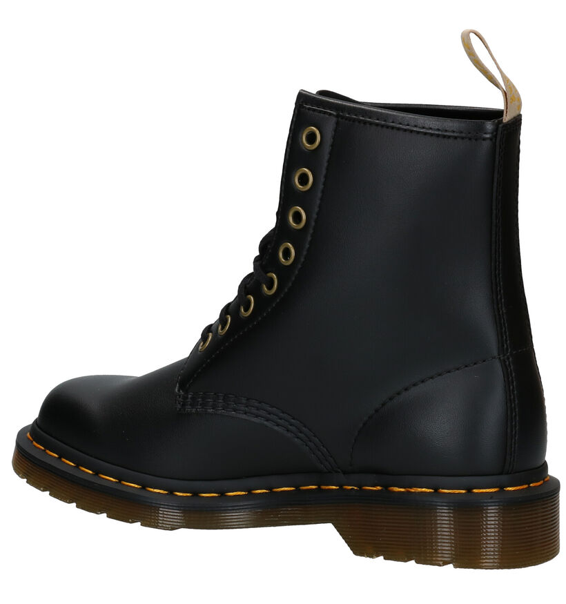 Dr. Martens Vegan 1460 Zwarte Boots in kunstleer (265528)