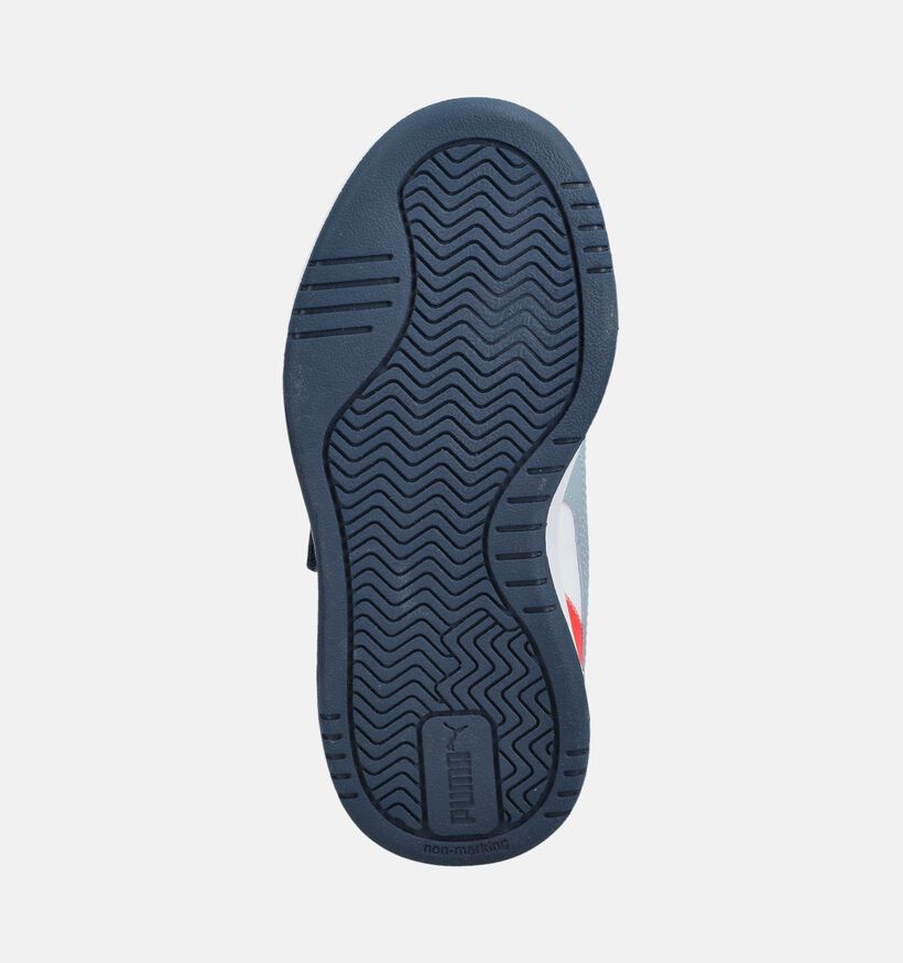 Puma Caven III Baskets basses en Bleu pour gar&ccedil;ons (375571) - pour semelles orthop&eacute;diques