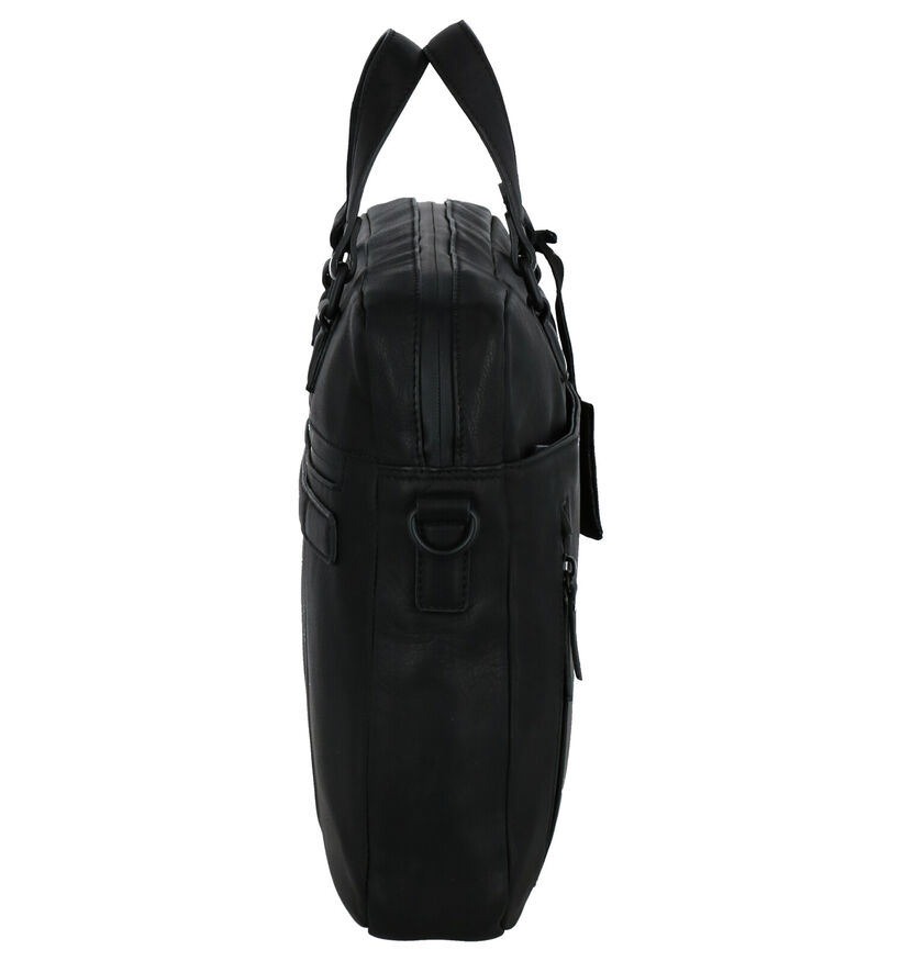 Burkely Rain Riley Sac Professionnel en Noir en cuir (260980)