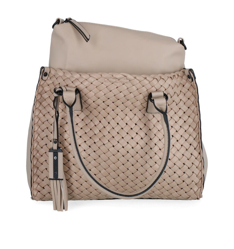 Emily & Noah Francis Beige Handtas in kunstleer (299598)