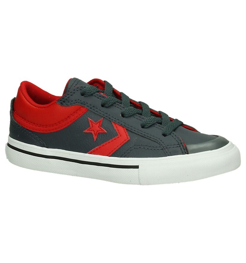 Converse Cons Pro Blaze Low Donker Grijs Sneakers, , pdp