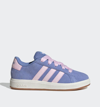 adidas Grand Court Low Baskets blue fusion/ clear pink/ core white/Clear Pink / Off White / Gum