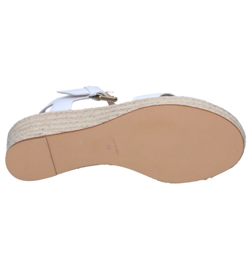 Witte Sandalen Zinda in leer (264414)