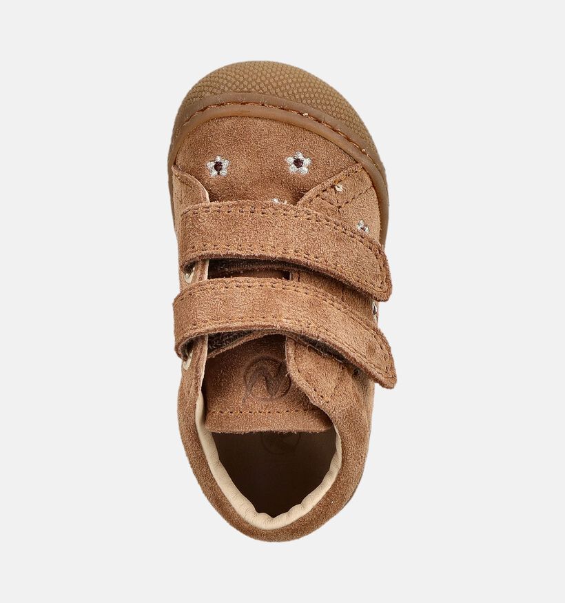 Naturino Cocoon Chaussures b&eacute;b&eacute; en Marron pour filles (380196) - pour semelles orthop&eacute;diques