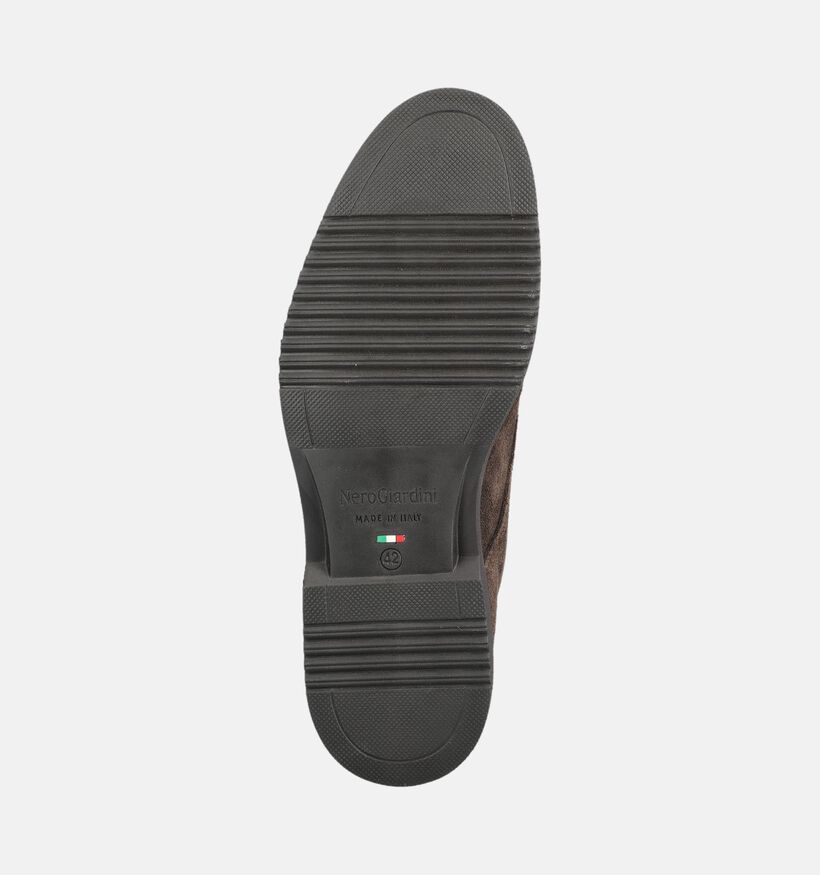 NeroGiardini Chaussures classiques en Brun fonc&eacute; pour hommes (382161)