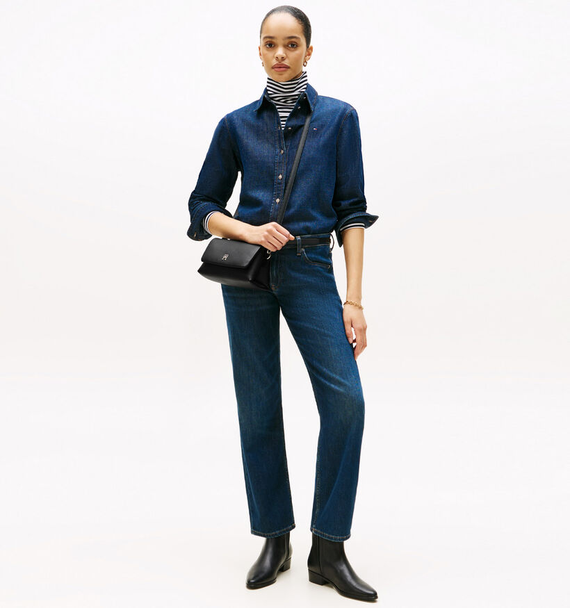 Tommy Hilfiger Modern Mini Zwarte Crossbodytas Tommy Hilfiger Modern Mini Zwarte Crossbodytas voor dames (362242)