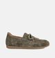 Gabor Comfort Kakigroene Mocassins voor dames (380045) - geschikt voor steunzolen