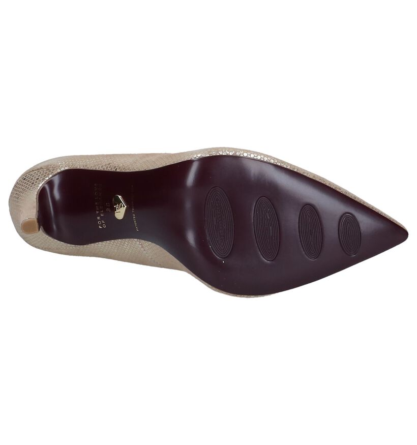 Tamaris Heart & Sole Escarpins en Or en nubuck (244113)