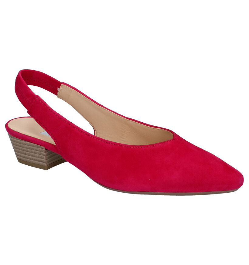 Gabor Blauwe Pumps in daim (271702)