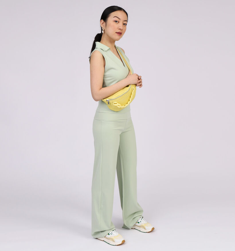 Mexx Wide Leg Groene Wijde Broek (313272)