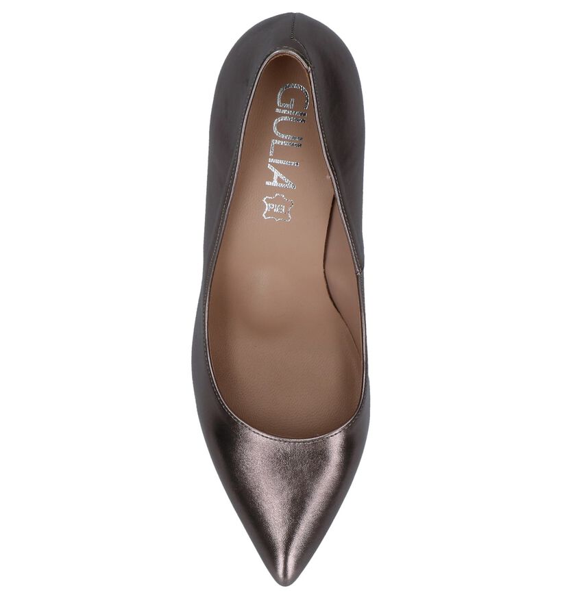 Bronzen Metallic Pumps Giulia , , pdp