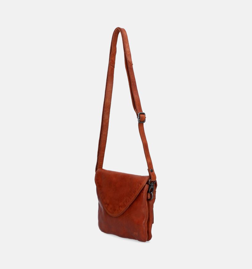 Bear Design Cognac Crossbody tas voor dames (350778)