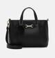 Tamaris Marissa Zwarte Handtas met Pompon Bag Charm voor dames (378813)
