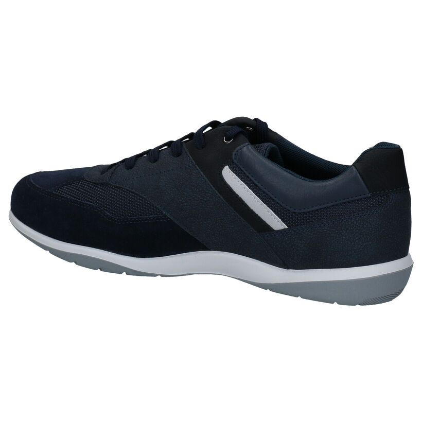Geox Volere Chaussures à lacets en Bleu pour hommes (303431) - pour semelles orthopédiques
