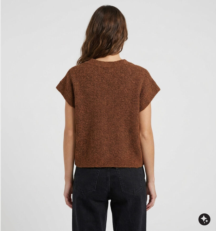 Desires Selma Pull en Brun fonc&eacute; pour femmes (379186)