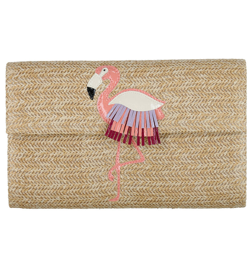 Bulaggi Flamingo Beige Clutch in stof (291308)