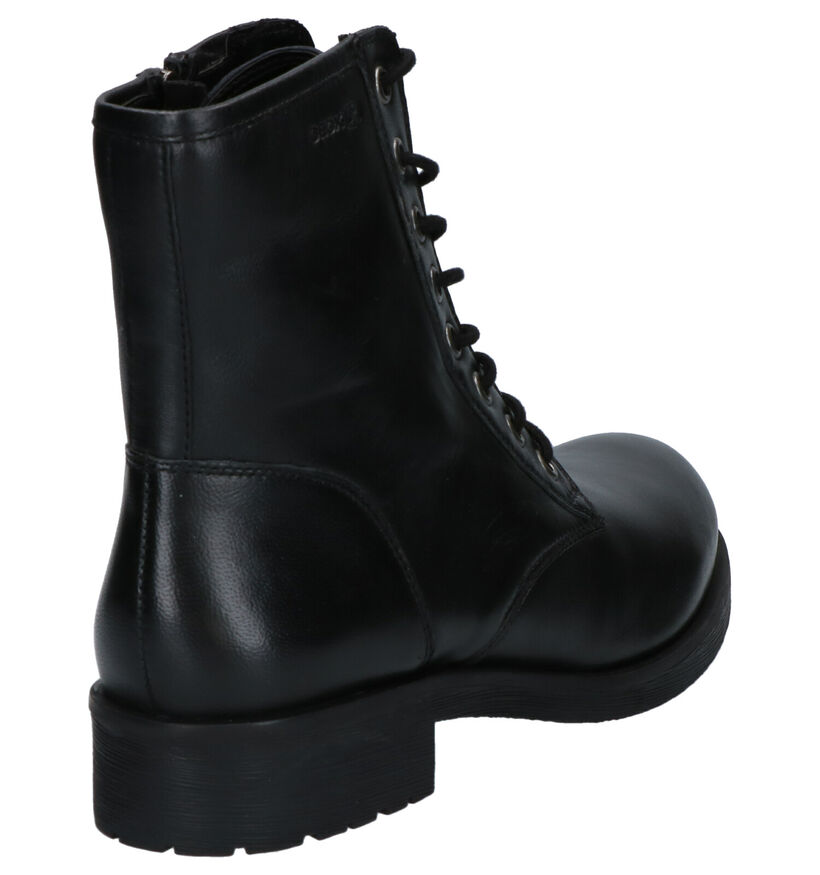 Geox Bottines en Noir en cuir (251513)