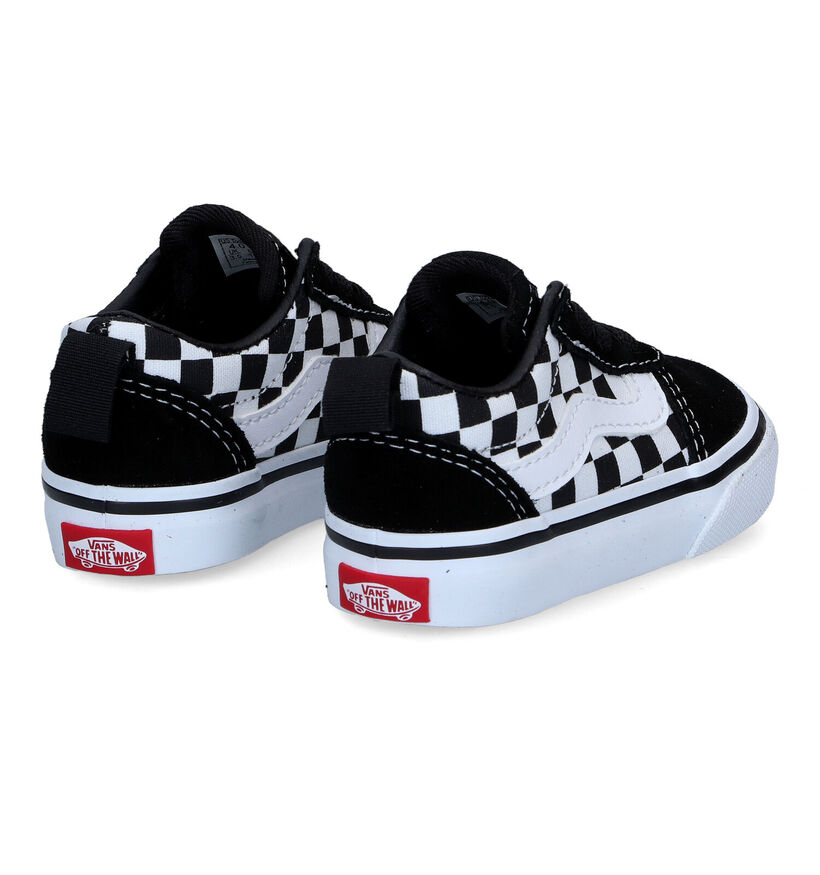 Vans Ward Slip On Baskets en Noir pour garçons (303076)