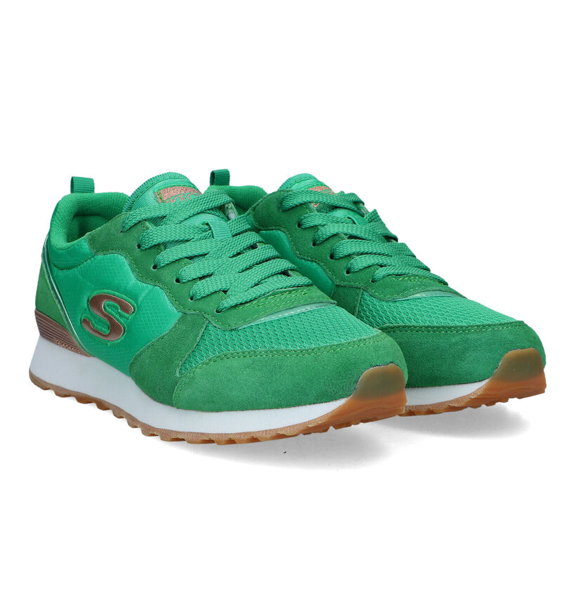 Skechers Goldn Gurl Bruine sneakers voor dames (352276)