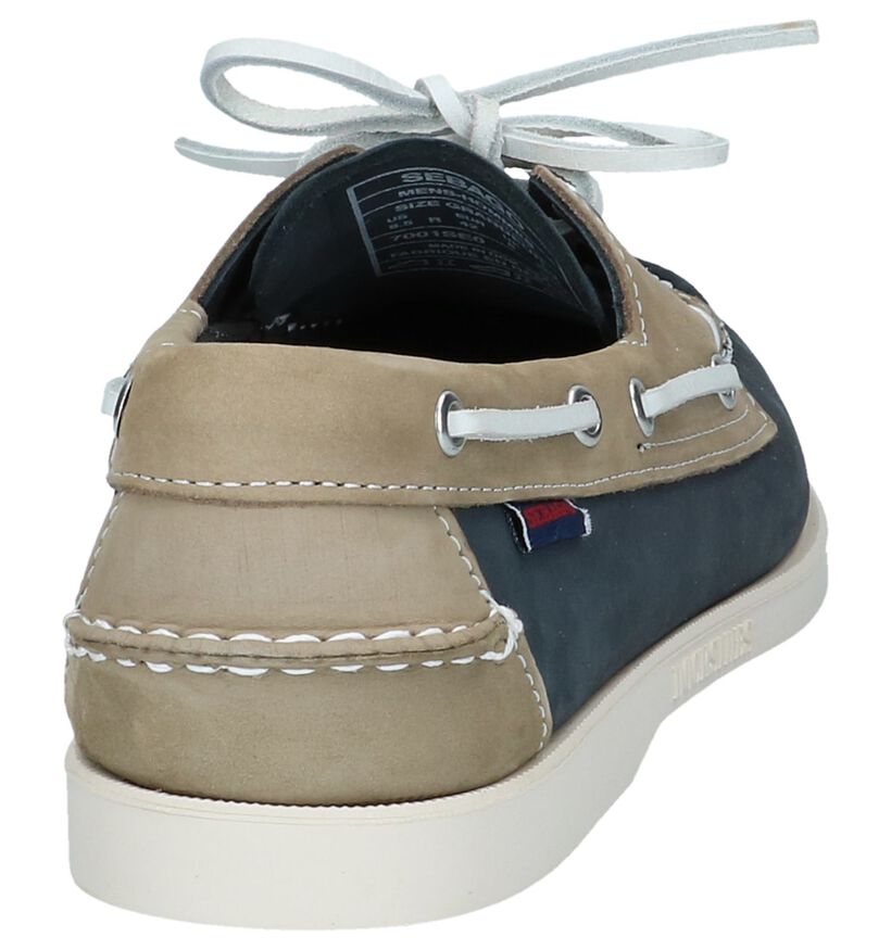 Sebago Dockside Portland Spinnaker Chaussures bateau en Bleu pour hommes (336835)