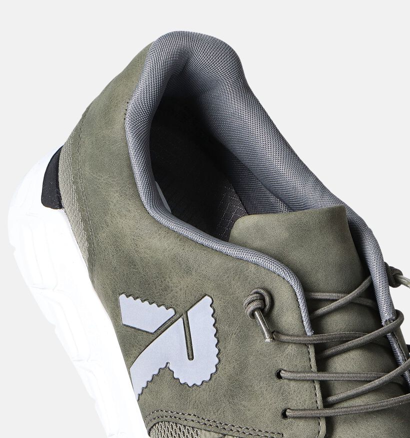 Rieker Chaussures à lacets en Vert kaki pour hommes (354837) - pour semelles orthopédiques