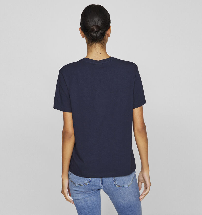 Vila Nora Donkerblauwe T-shirt voor dames (361305)