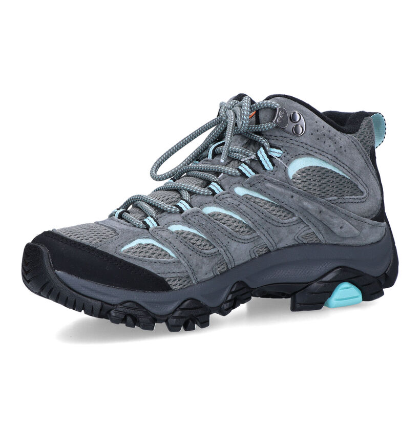 Merrell Moab 3 Mid GTX Groene Wandelschoenen voor dames (352492) - geschikt voor steunzolen