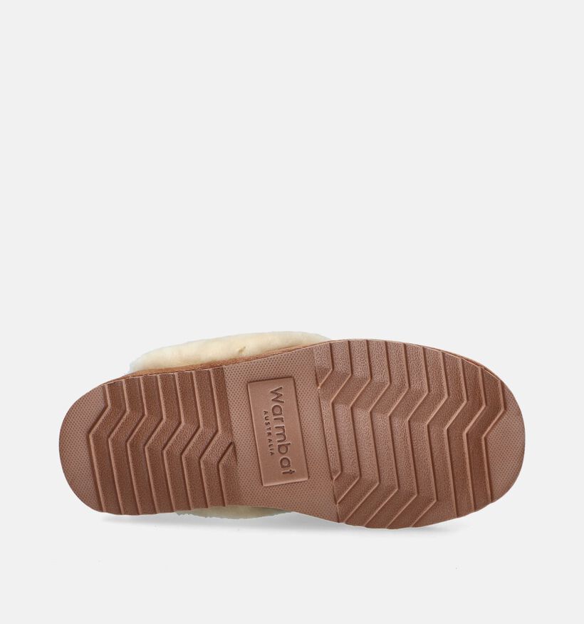 Warmbat Flurry Cognac Pantoffels voor dames (346207)