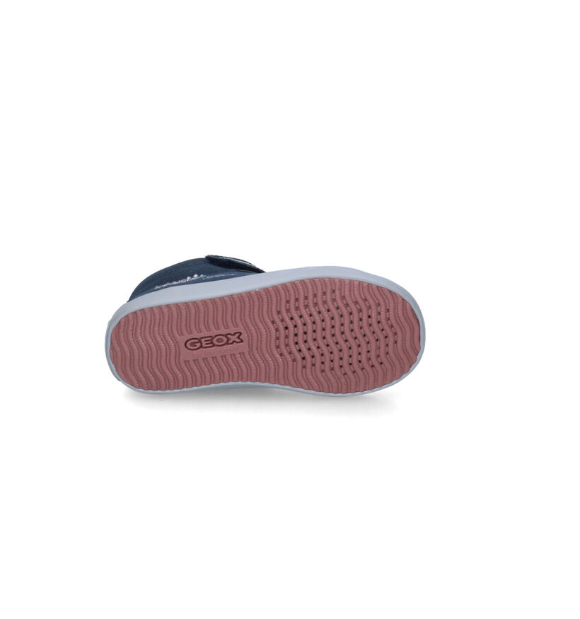 Geox Gisli Blauwe Babyschoentjes in kunstleer (312548)
