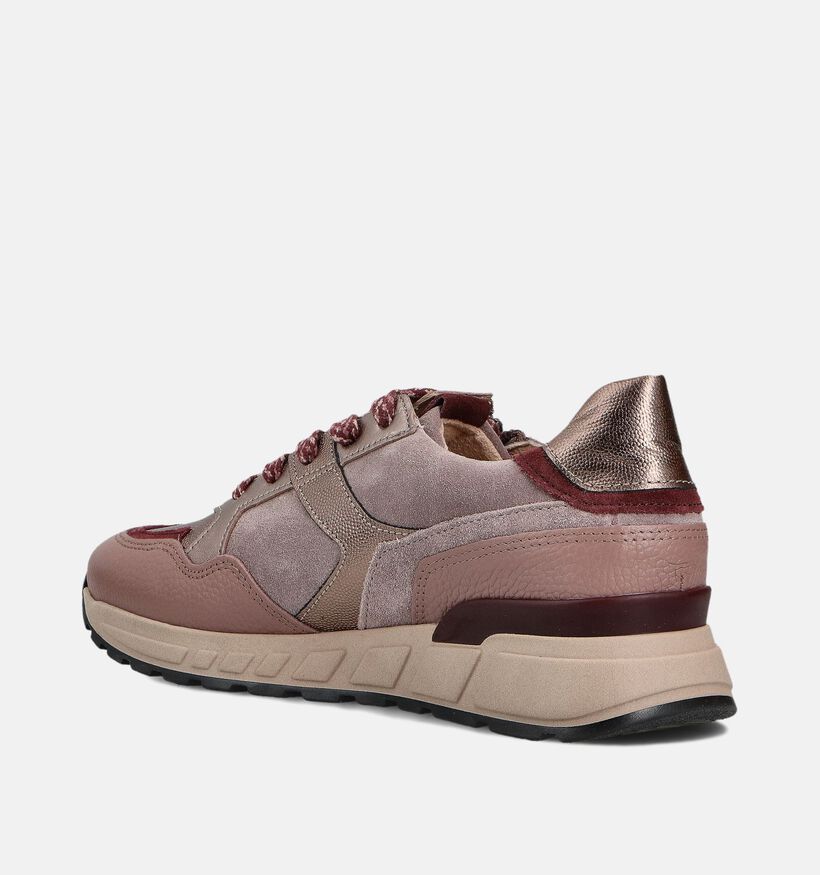 Gabor Metallic Chaussures à lacets en Rose pour femmes (360305) - pour semelles orthopédiques