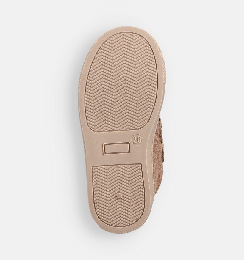 FR by Romagnoli Baskets montantes en Rose pour filles (364578) - pour semelles orthopédiques