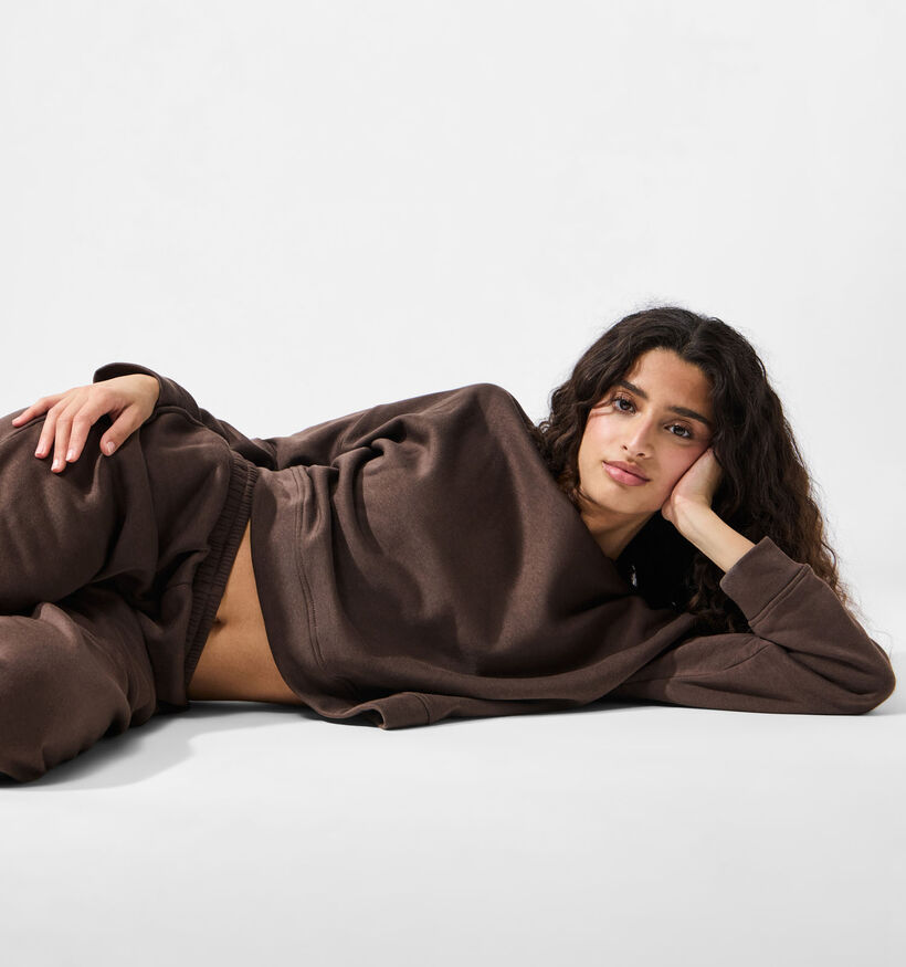 Pieces Chilli Sweatshirt en Marron pour femmes (361140)