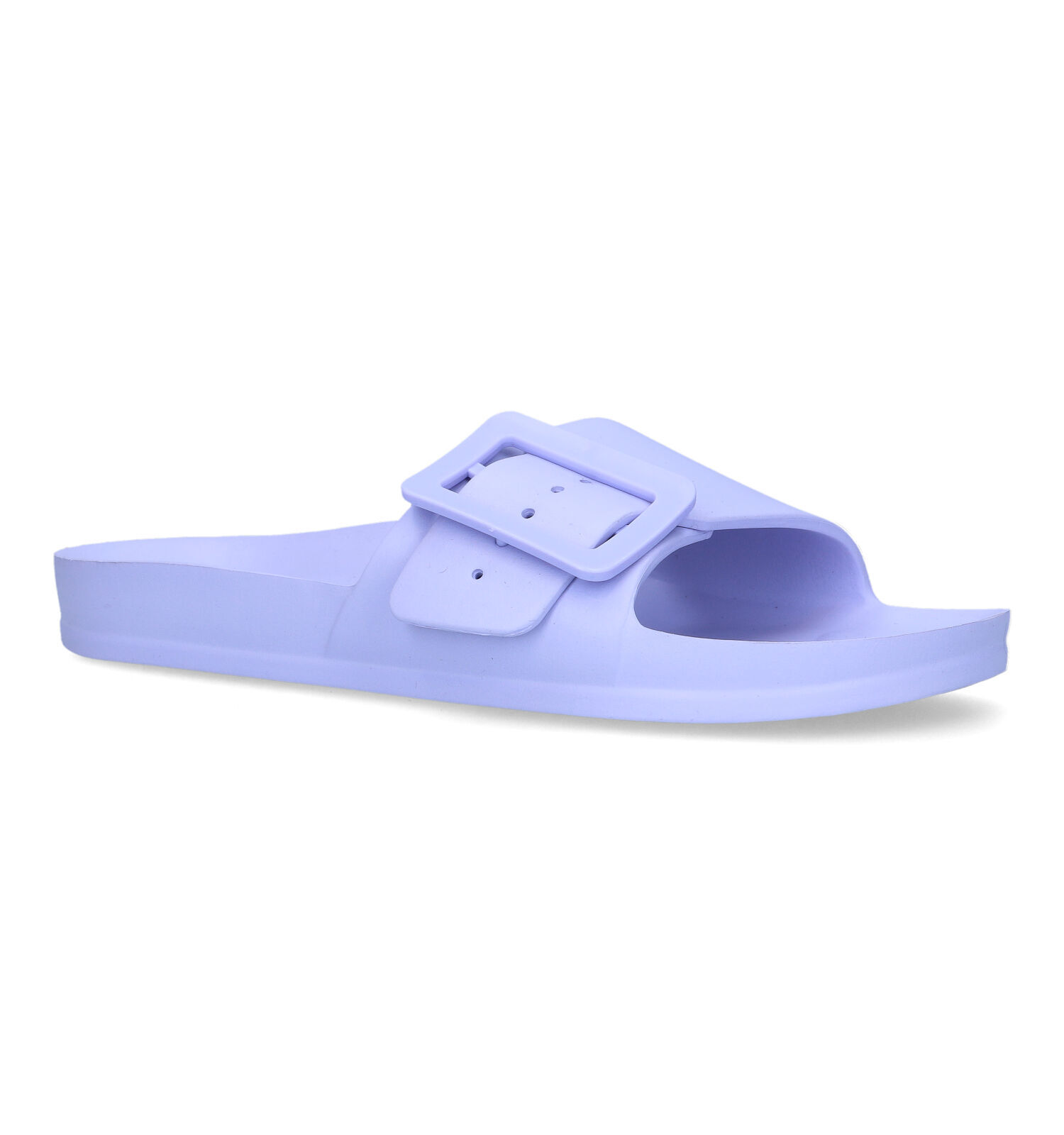 Paarse badslippers top