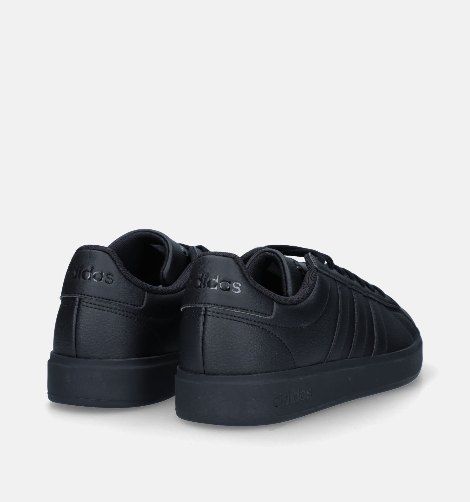 Adidas grand court heren zwart cheap