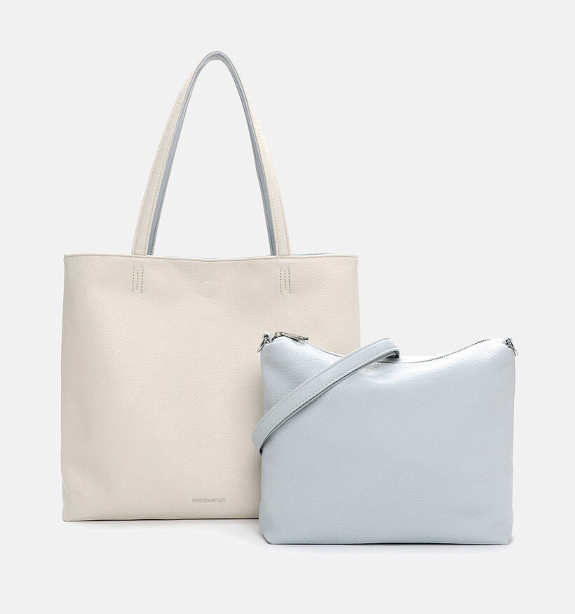 Emily & Noah Eva Lichtblauwe Shopper voor dames (371471)