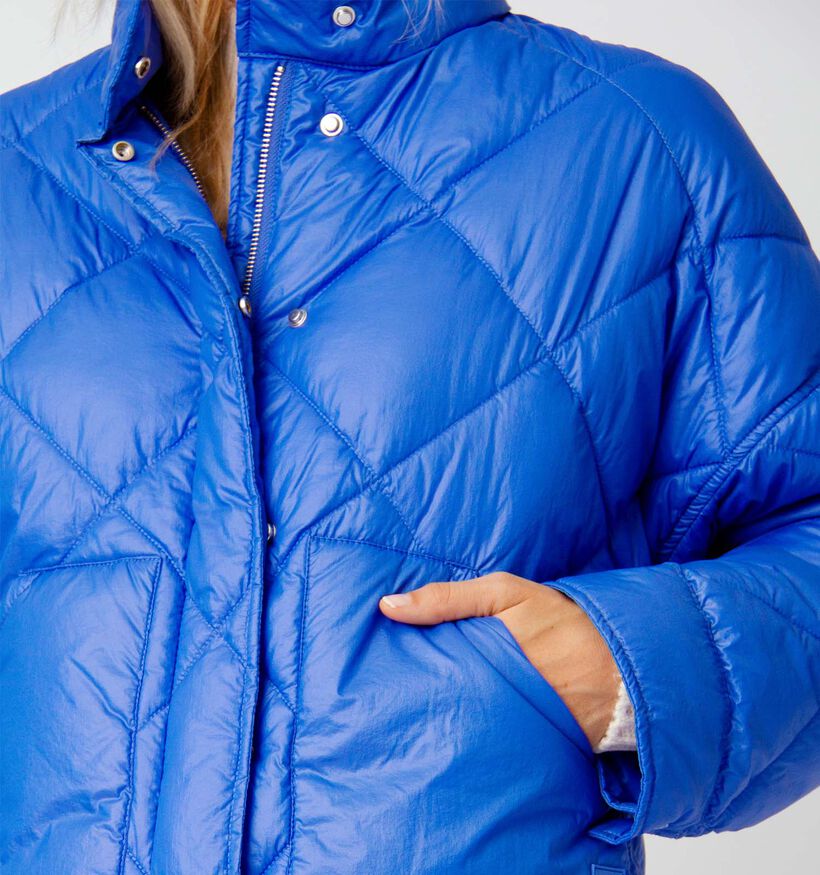 Comma Casual Identity Blauwe Gewatteerde Jas (320155)
