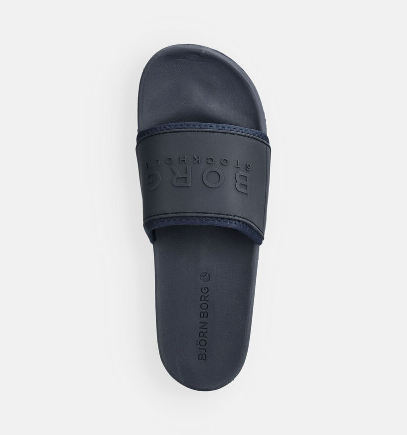 Bj&ouml;rn Borg Romeo Stk Blauwe Slippers voor heren (369021)