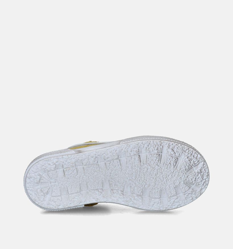 STONES and BONES Maust Chaussures à lacets en Jaune pour filles, garçons (352639) - pour semelles orthopédiques