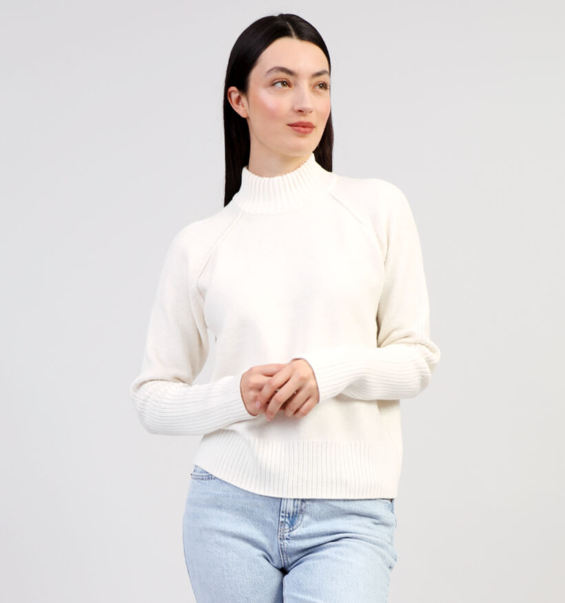 Expresso Pull en laine en Écru pour femmes (351048)