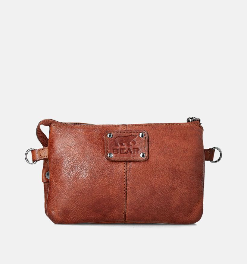 Bear Design Cognac Crossbody tas voor dames (358923)
