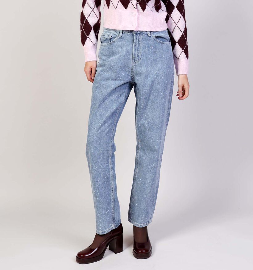 Mexx 90s Strass Blauwe Jeansbroek voor dames (362276)