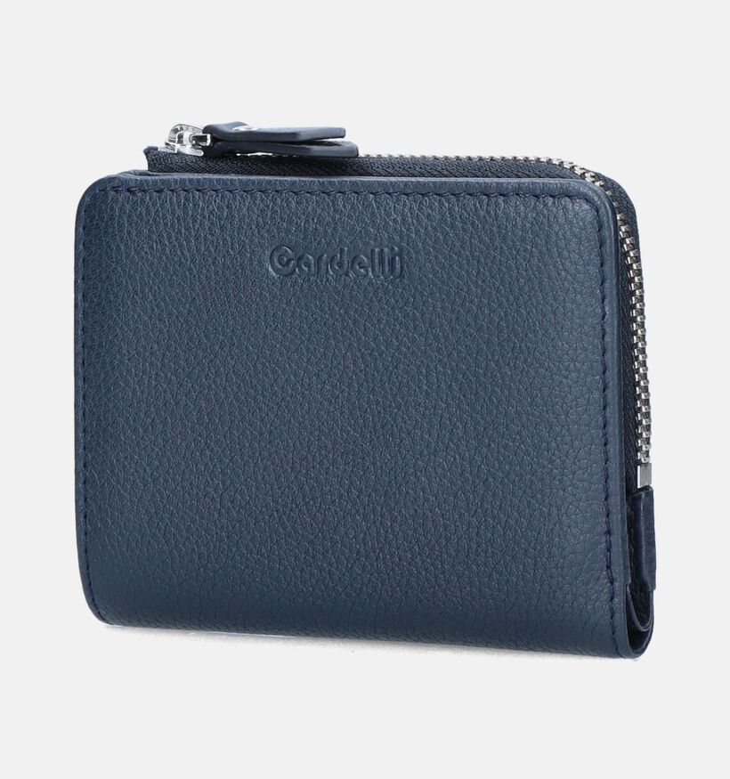 Euro-Leather Blauwe Portemonnee voor dames (365199)