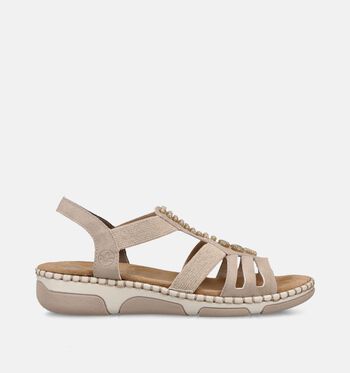 Rieker Sandales Beige