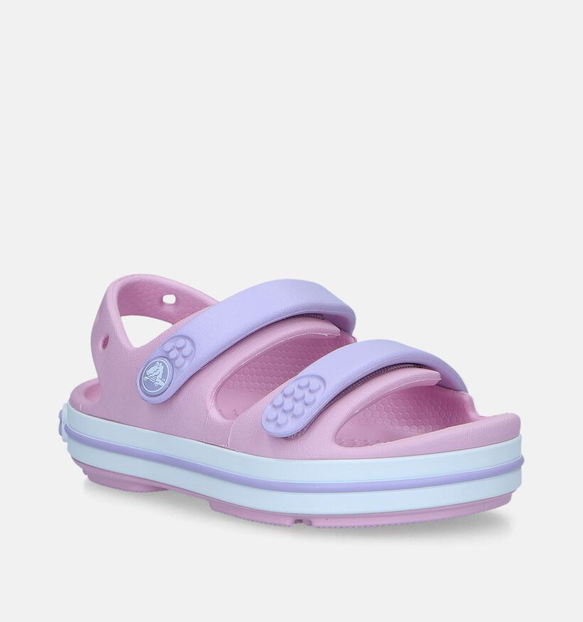 Crocs Crocband Cruiser Sandales en Rose pour filles (340850)