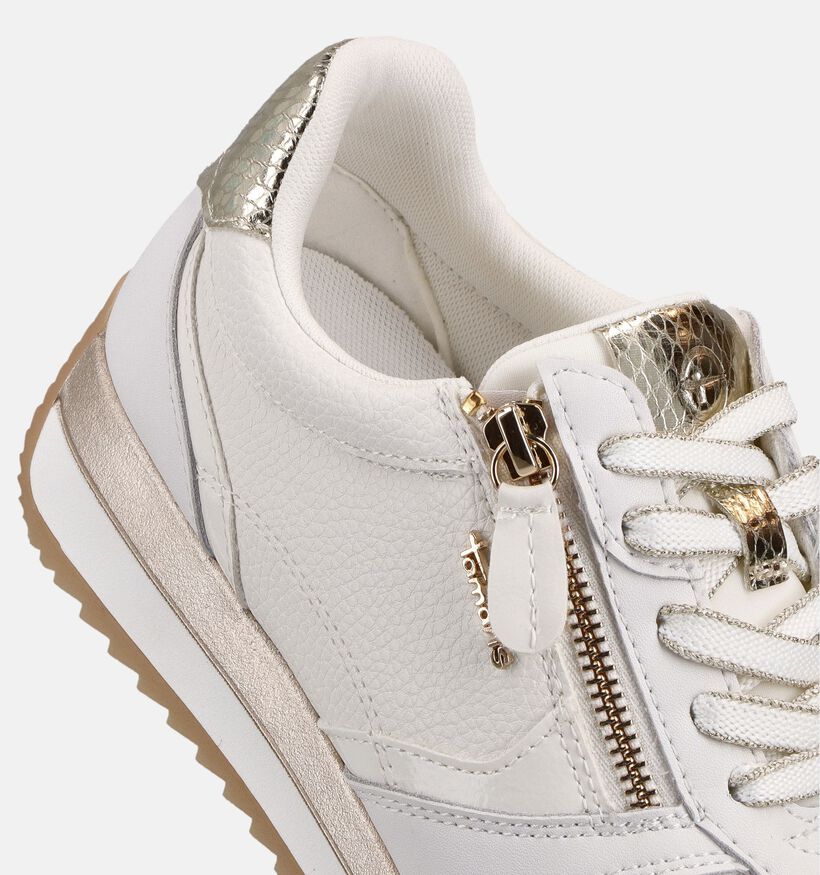 Tamaris Comfort Baskets habill&eacute;es en Blanc pour femmes (367847) - pour semelles orthop&eacute;diques