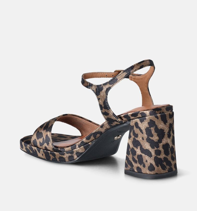 Tamaris Bruine Sandalen met blokhak voor dames (354390)