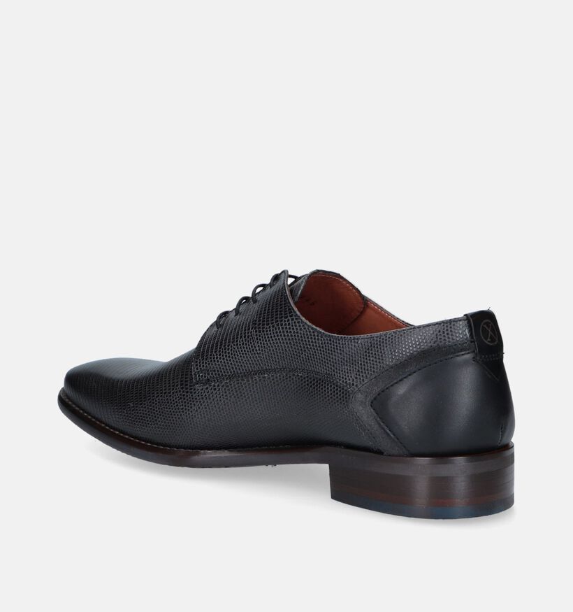 Ambiorix Dario Zwarte Veterschoenen voor heren (349113)
