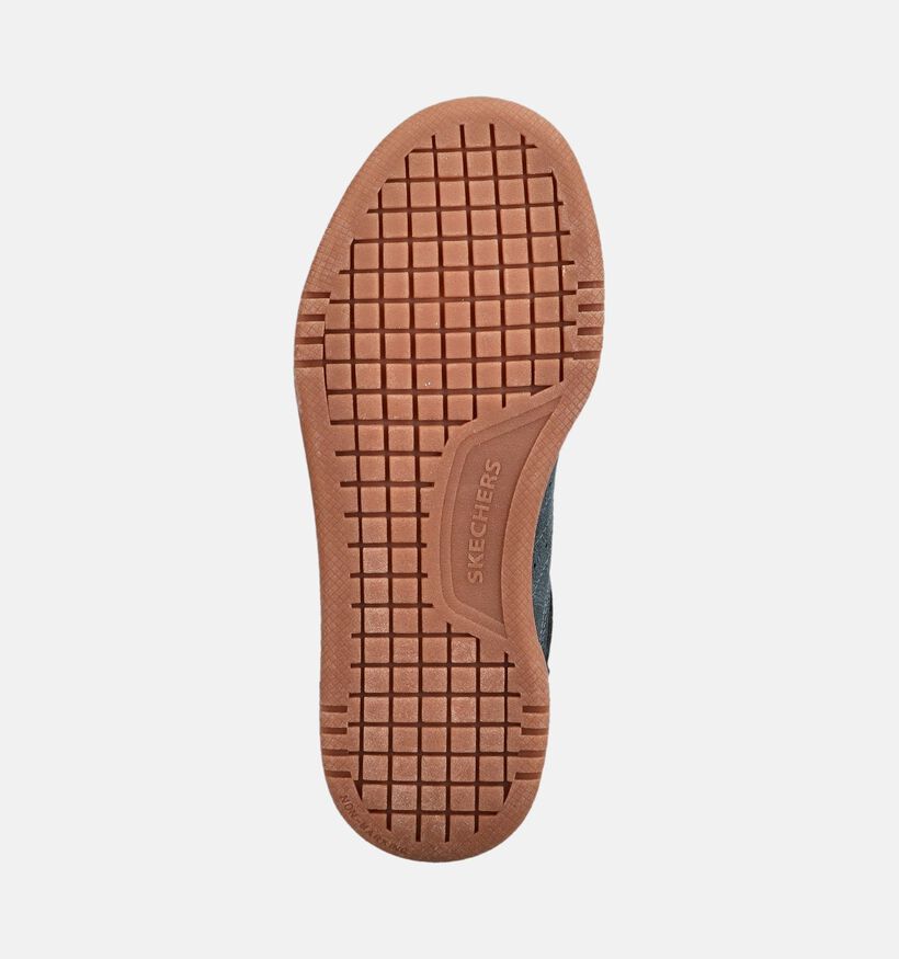 Skechers Quick Street Baskets montantes en Gris fonc&eacute; pour filles, gar&ccedil;ons (376866)
