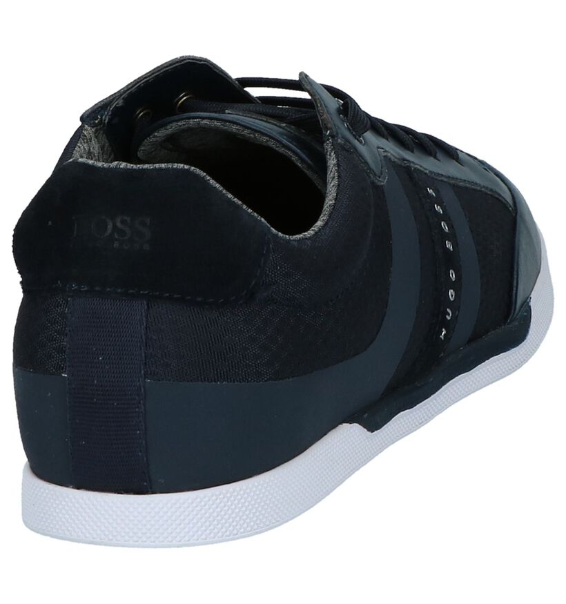 Hugo Boss Chaussures basses en Bleu foncé en simili cuir (208935)